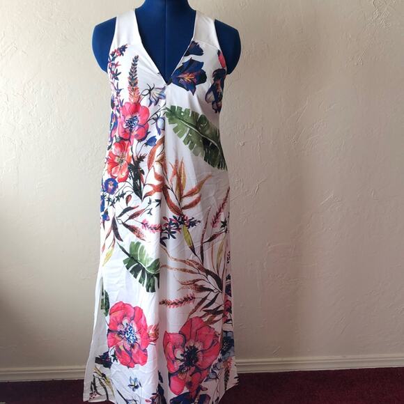 NWT Rachel Roy Floral Maxi Dress - Picture 1 of 6